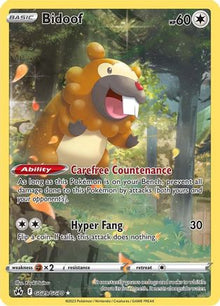 Bidoof - SWSH: Crown Zenith: Galarian Gallery #GG29