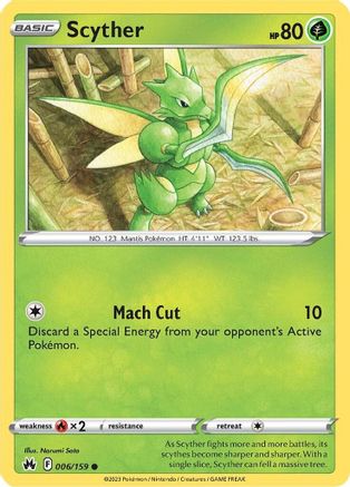Scyther - SWSH: Crown Zenith #006