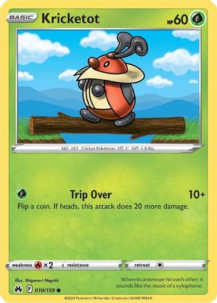 Kricketot - SWSH: Crown Zenith #010