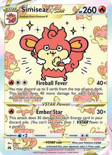 Simisear VSTAR - SWSH: Crown Zenith: Galarian Gallery #GG37