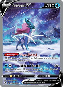 Suicune V - SWSH: Crown Zenith: Galarian Gallery #GG38