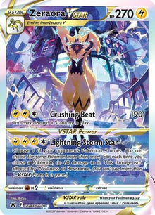 Zeraora VSTAR - SWSH: Crown Zenith: Galarian Gallery #GG43