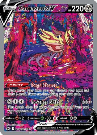 Zamazenta V - SWSH: Crown Zenith: Galarian Gallery #GG54