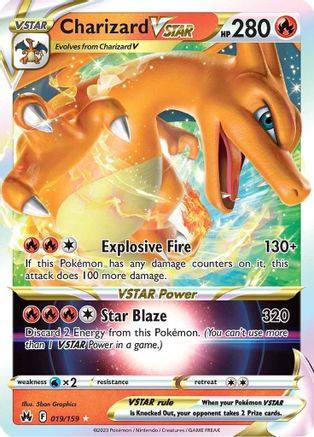 Charizard VSTAR - SWSH: Crown Zenith #019