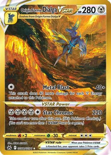 Origin Forme Dialga VSTAR (Secret) - SWSH: Crown Zenith: Galarian Gallery #GG68