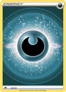 Darkness Energy (Texture Full Art) - SWSH: Crown Zenith #158
