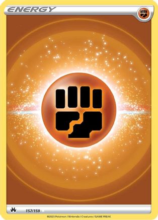 Fighting Energy (Texture Full Art) - SWSH: Crown Zenith #157