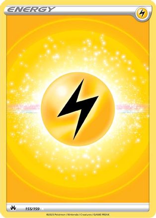 Lightning Energy (Texture Full Art) - SWSH: Crown Zenith #155
