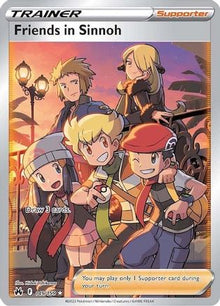 Friends in Sinnoh (Full Art) - SWSH: Crown Zenith #149