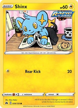 Shinx (39) - SWSH: Crown Zenith #039