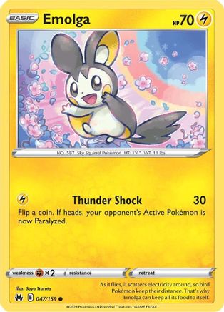 Emolga - SWSH: Crown Zenith #047