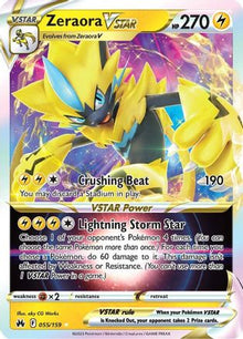 Zeraora VSTAR - SWSH: Crown Zenith #055