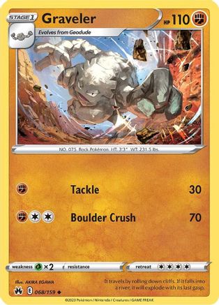 Graveler - SWSH: Crown Zenith #068