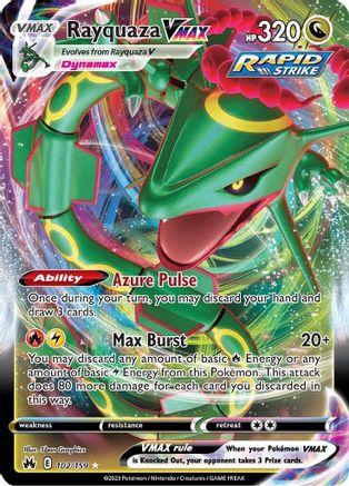 Rayquaza VMAX (102) - SWSH: Crown Zenith #102