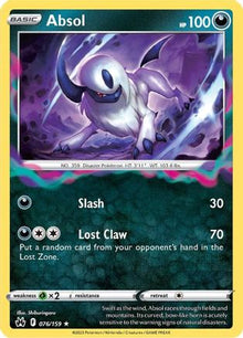 Absol - SWSH: Crown Zenith #076