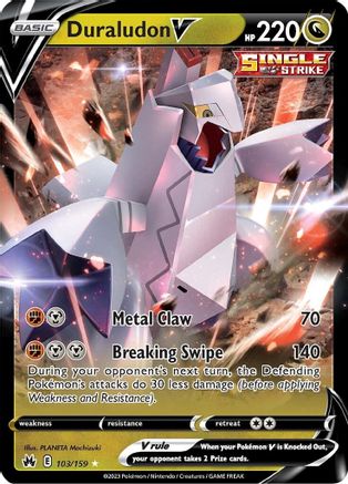 Duraludon V - SWSH: Crown Zenith #103
