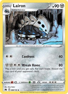 Lairon - SWSH: Crown Zenith #088