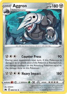 Aggron - SWSH: Crown Zenith #089