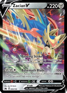 Zacian V - SWSH: Crown Zenith #095
