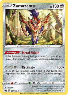 Zamazenta - SWSH: Crown Zenith #097