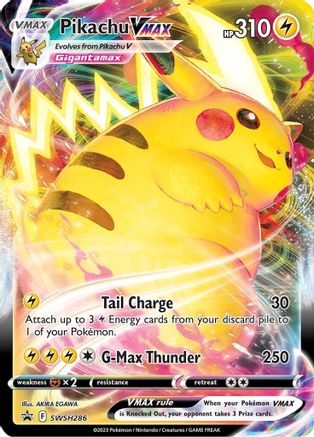 Pikachu VMAX - SWSH286 - SWSH: Sword & Shield Promo Cards #SWSH286