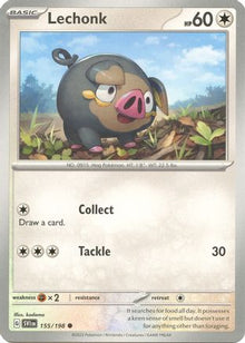 Lechonk - 155/198 - SV01: Scarlet & Violet Base Set #155