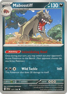 Mabosstiff - 137/198 - SV01: Scarlet & Violet Base Set #137