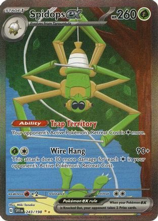Spidops ex - 243/198 - SV01: Scarlet & Violet Base Set #243