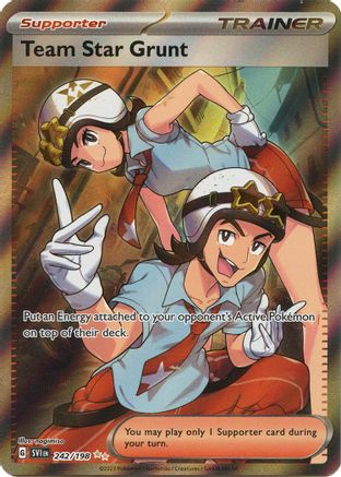 Team Star Grunt - 242/198 - SV01: Scarlet & Violet Base Set #242