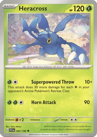 Heracross - SV01: Scarlet & Violet Base Set #002