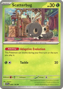 Scatterbug - SV01: Scarlet & Violet Base Set #008
