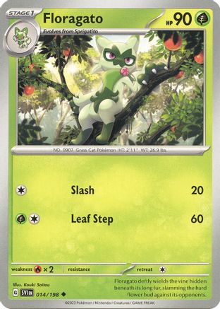 Floragato - SV01: Scarlet & Violet Base Set #014