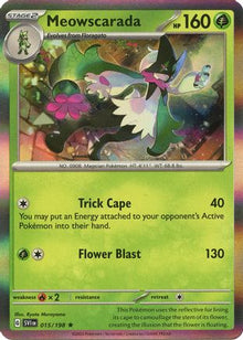 Meowscarada - 015/198 - SV01: Scarlet & Violet Base Set #015