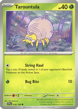 Tarountula - 016/198 - SV01: Scarlet & Violet Base Set #016