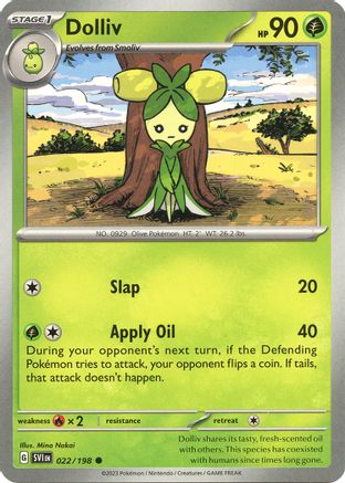 Dolliv - 022/198 - SV01: Scarlet & Violet Base Set #022