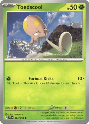 Toedscool - 024/198 - SV01: Scarlet & Violet Base Set #024