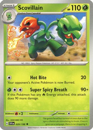 Scovillain - 029/198 - SV01: Scarlet & Violet Base Set #029