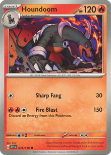 Houndoom - 034/198 - SV01: Scarlet & Violet Base Set #034