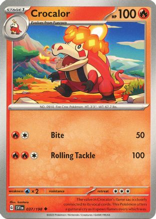 Crocalor - SV01: Scarlet & Violet Base Set #037