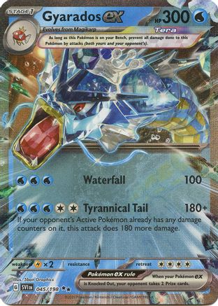 Gyarados ex - 045/198 - SV01: Scarlet & Violet Base Set #045