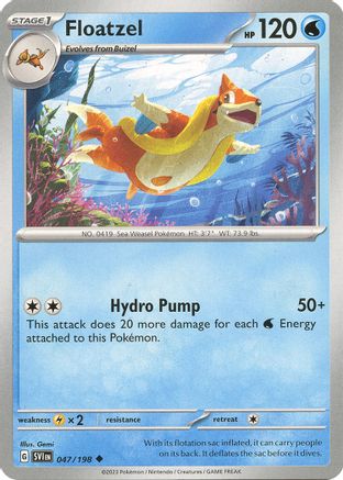 Floatzel - SV01: Scarlet & Violet Base Set #047