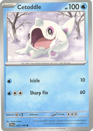 Cetoddle - 059/198 - SV01: Scarlet & Violet Base Set #059