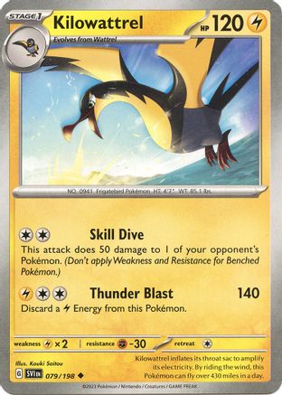 Kilowattrel - SV01: Scarlet & Violet Base Set #079