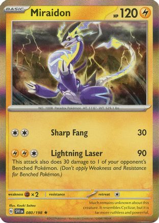Miraidon - SV01: Scarlet & Violet Base Set #080
