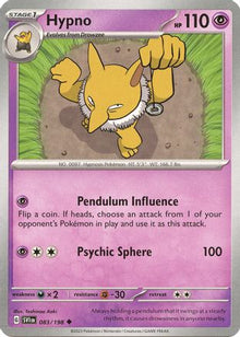 Hypno - SV01: Scarlet & Violet Base Set #083