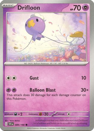 Drifloon - SV01: Scarlet & Violet Base Set #089