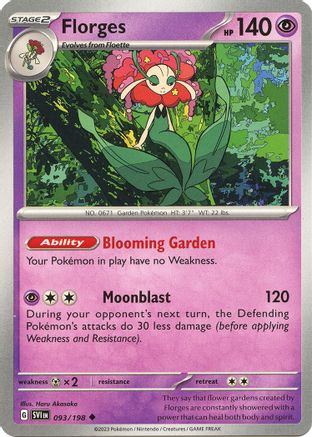 Florges - SV01: Scarlet & Violet Base Set #093