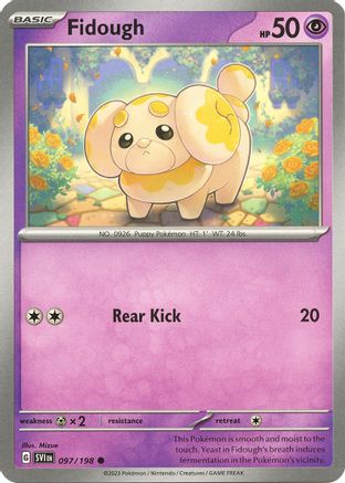 Fidough - 097/198 - SV01: Scarlet & Violet Base Set #097
