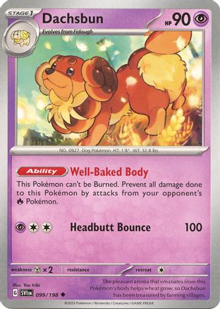 Dachsbun - SV01: Scarlet & Violet Base Set #099