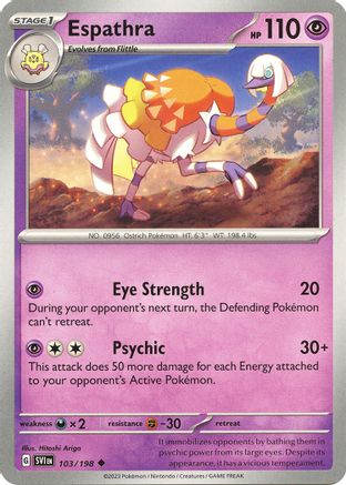 Espathra - SV01: Scarlet & Violet Base Set #103